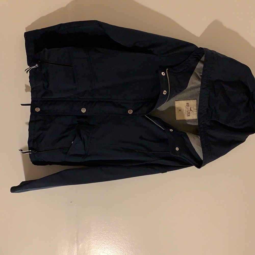 Hollister zipper and button jacket